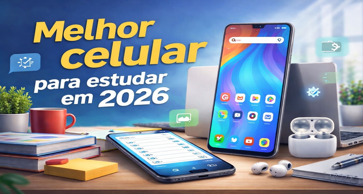 Celular para estudar em 2026