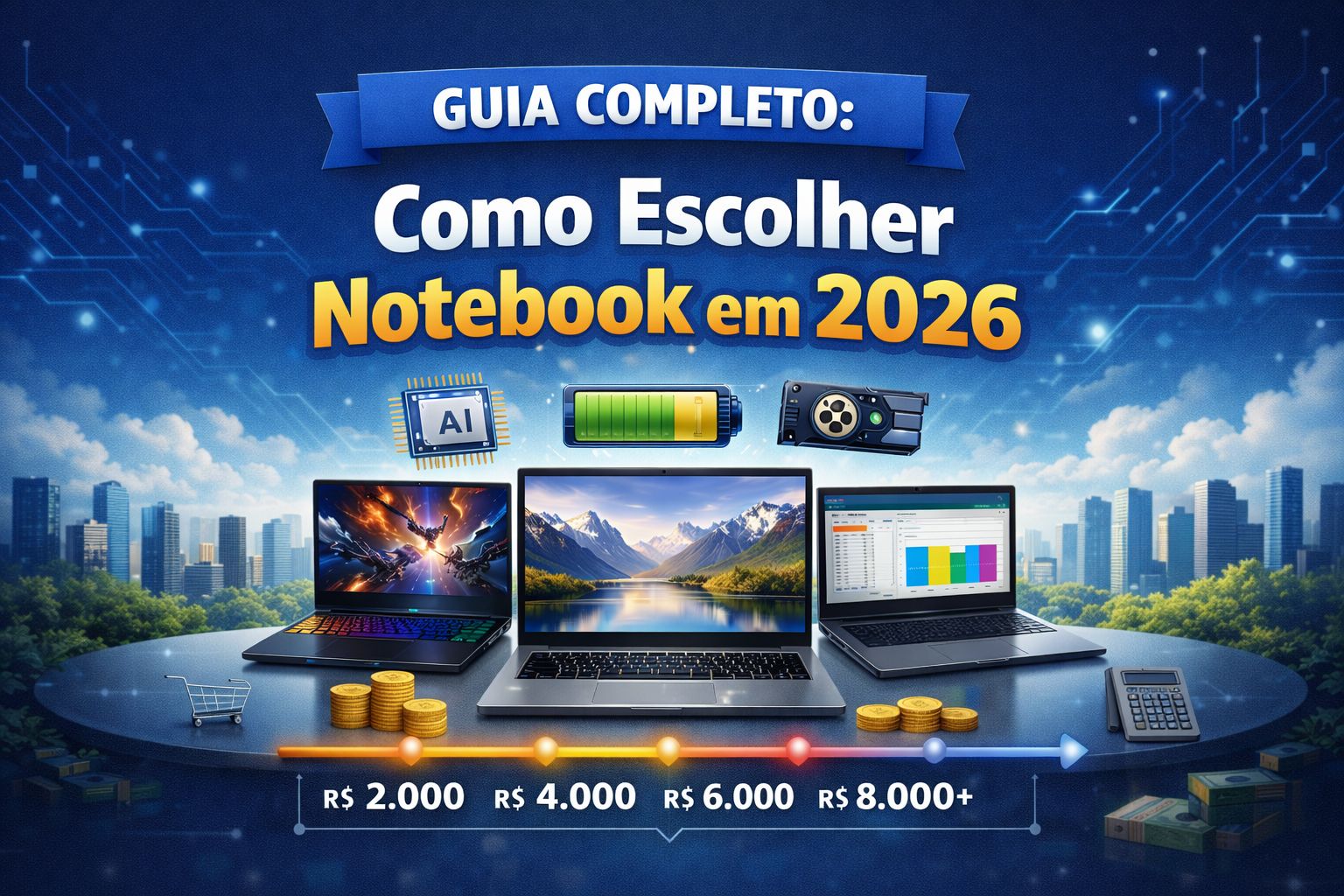 Como escolher notebook em 2026