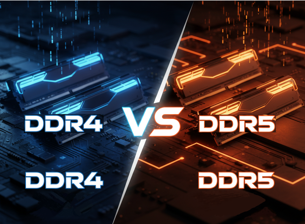 DDR5 vs DDR4 em jogos e multitarefas