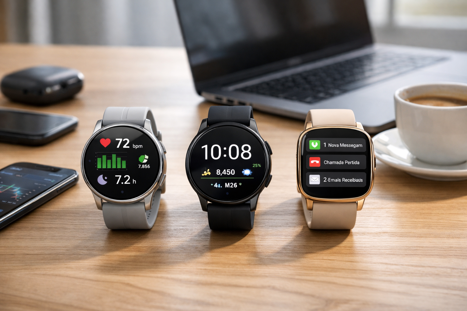 Comparativo dos melhores smartwatches custo-beneficio em 2026