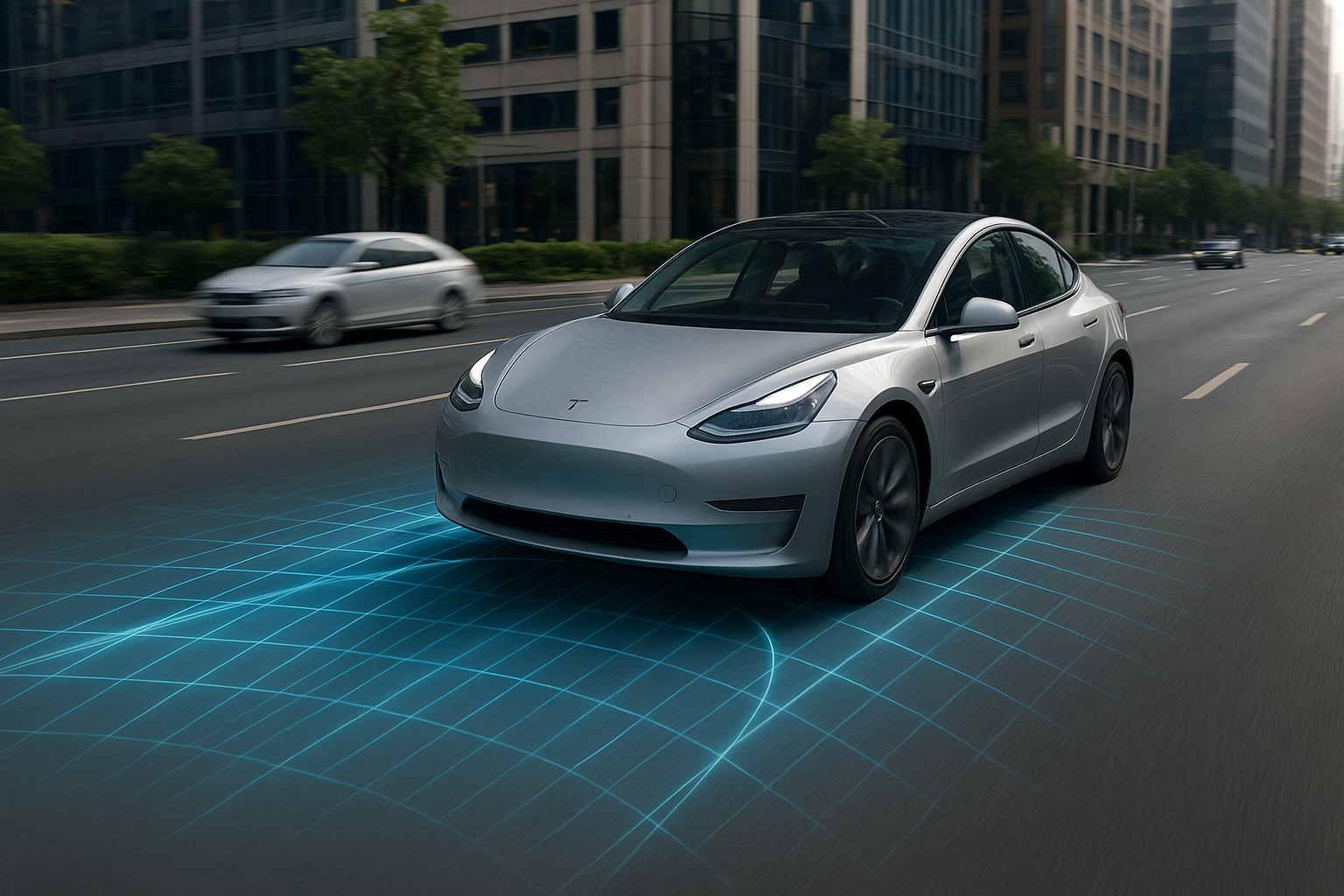 Tesla revela novos detalhes sobre condução autônoma